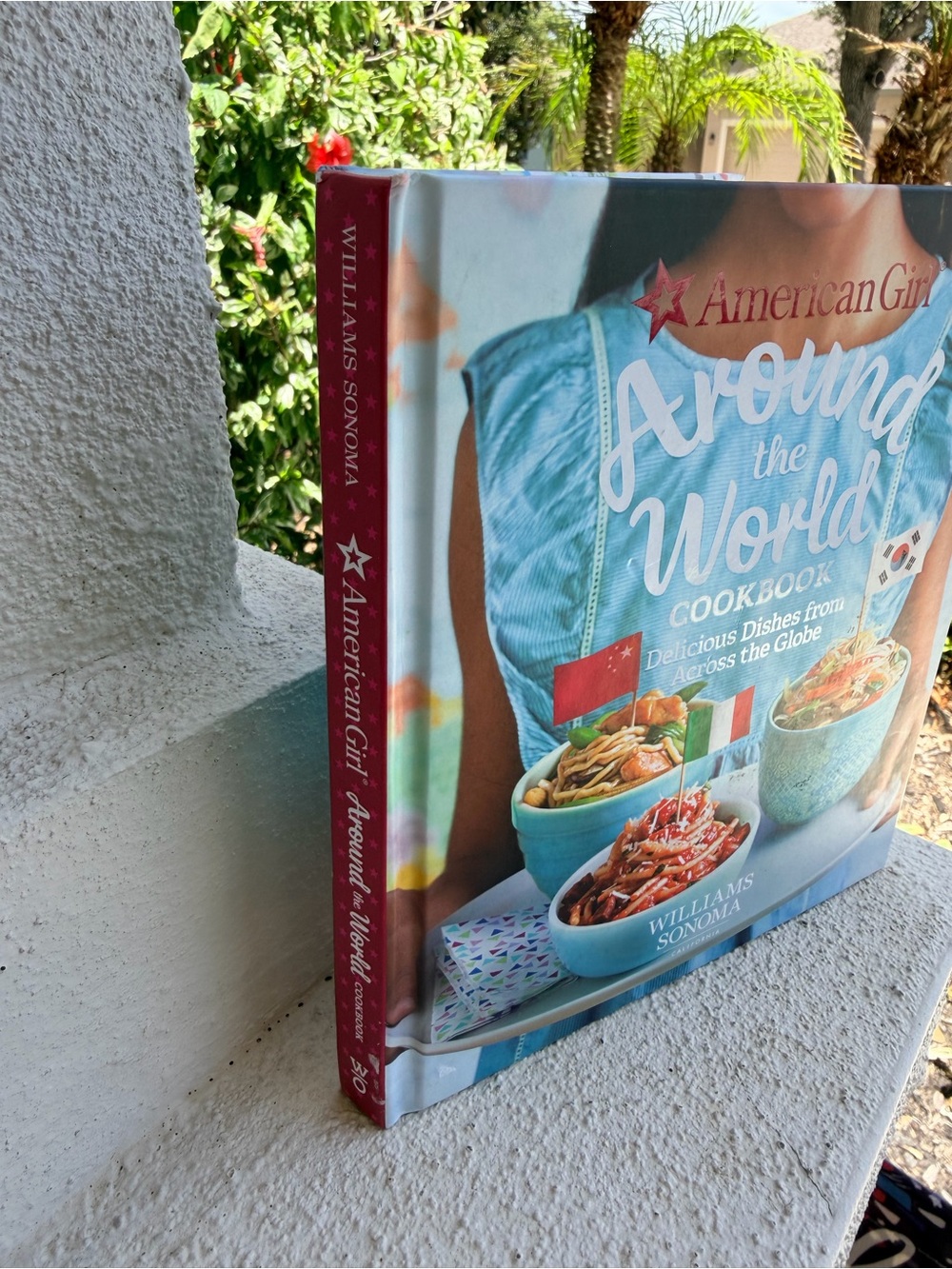 American Girl Around the World Cookbook Williams Sonoma Hardcover 2017 Recipes - Picture 2 of 8